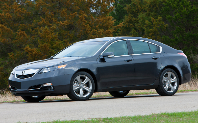 2013 Acura Tl Sh Awd Front Side View