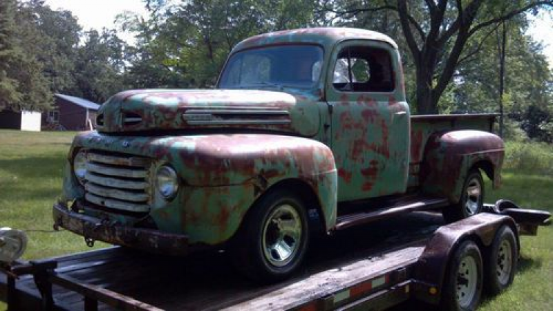 1949 Ford F1 Complete Pickup Rat Rod Parts Truck on 2040-cars