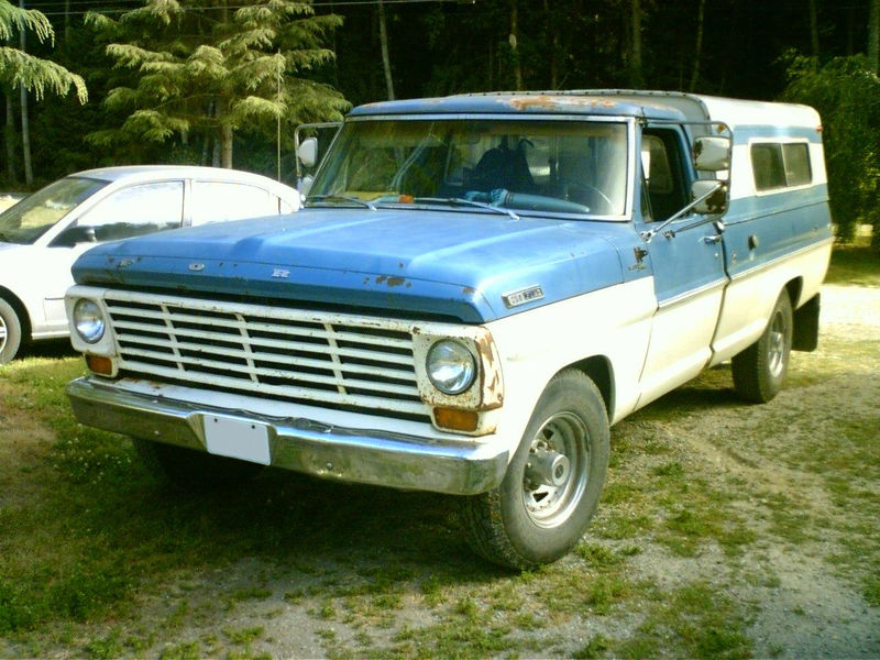 1968 f 250 custom in 1967 along with a minor update the f series ...