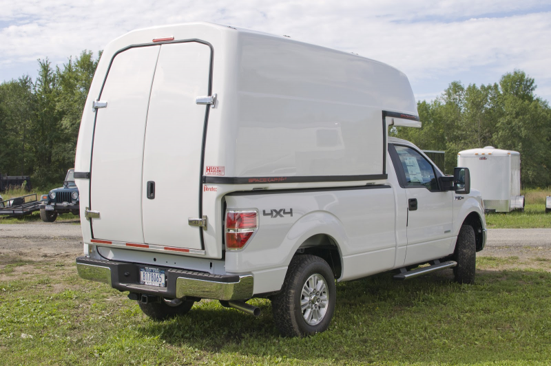 2011 Ford F-150 with SpaceKap Truck Utility Cap