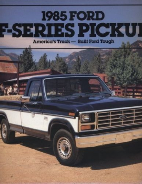 1985 Ford F-150 F-Series Truck Sales Brochure Book