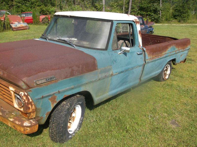 1968 FORD F100 LONG BED TRUCK PARTS