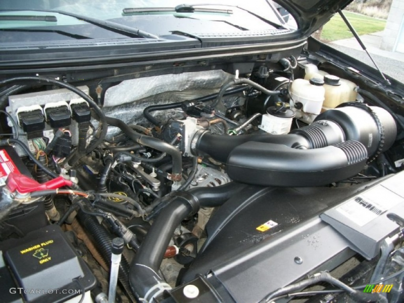 2008 Ford F150 XLT SuperCrew 4x4 4.6 Liter SOHC 16-Valve Triton V8 ...