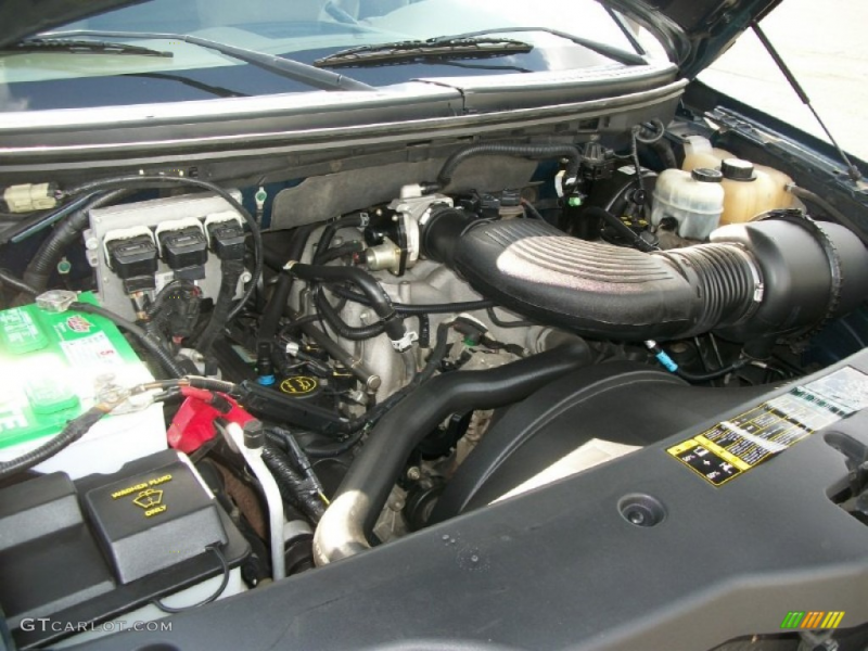 2004 Ford F150 XLT SuperCab 4.6 Liter SOHC 16V Triton V8 Engine Photo ...