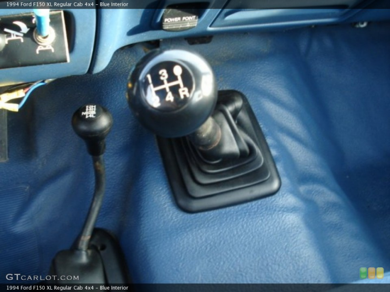 Blue Interior Transmission for the 1994 Ford F150 XL Regular Cab 4x4 ...