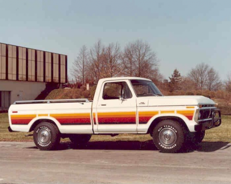 1973 1974 Ford F100 Ranger Explorer Pickup Truck Photo wf2604-QWYQTS