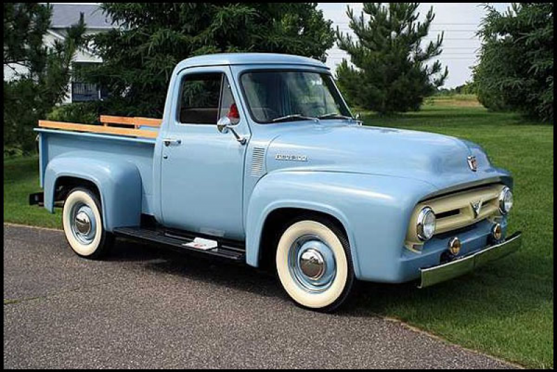 1953 ford f100 pickup lot # f69 this is the truck that began the ford ...