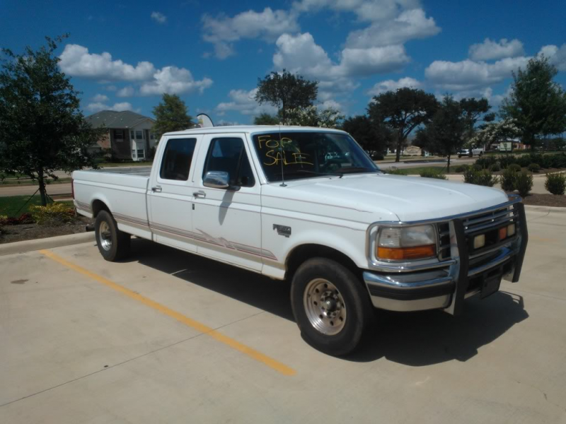 1995 ford f350 crew cab long bed 7.3 diesel for sale/trade