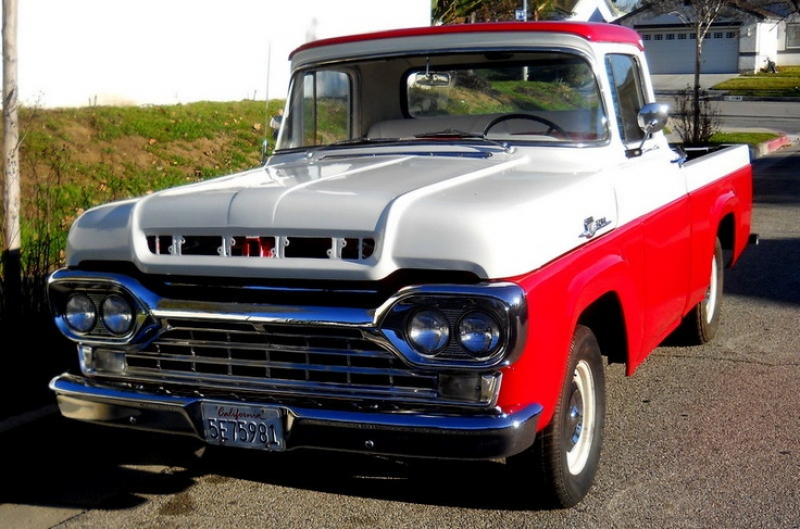 1959 FORD F-350 DELUXE CUSTOM CAB