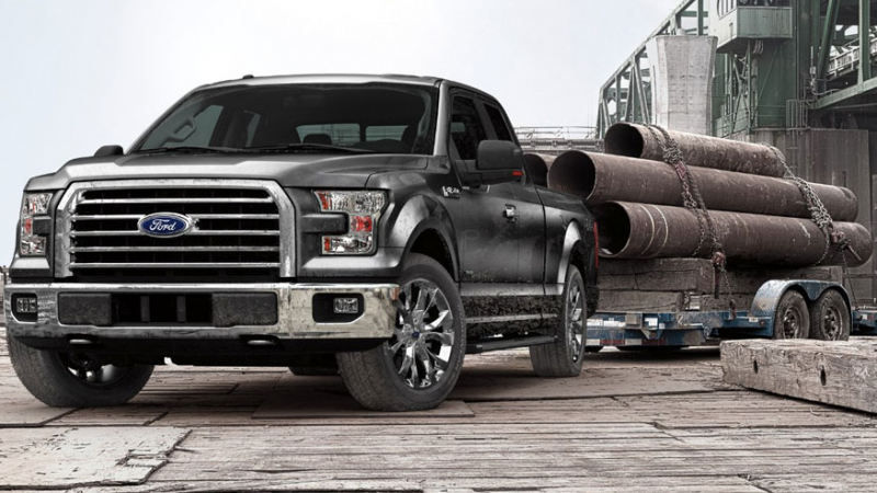2015 Ford F-150 claims towing, payload titles