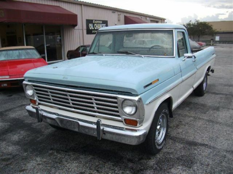 Used 1967 Ford F100 Leatherette Truck, 101,370 Miles