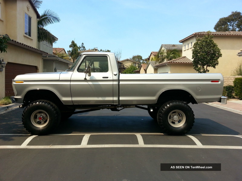 1976 Ford F250 4x4 Beast 6 Inch Lift 360 V8 Automatic 4 Bbl Carb ...
