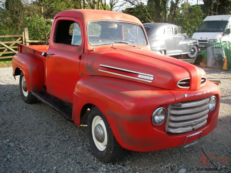 HERE FOR SALE IS MY 1949 FORD F1 HALF TON. SHORT BED PICKUP