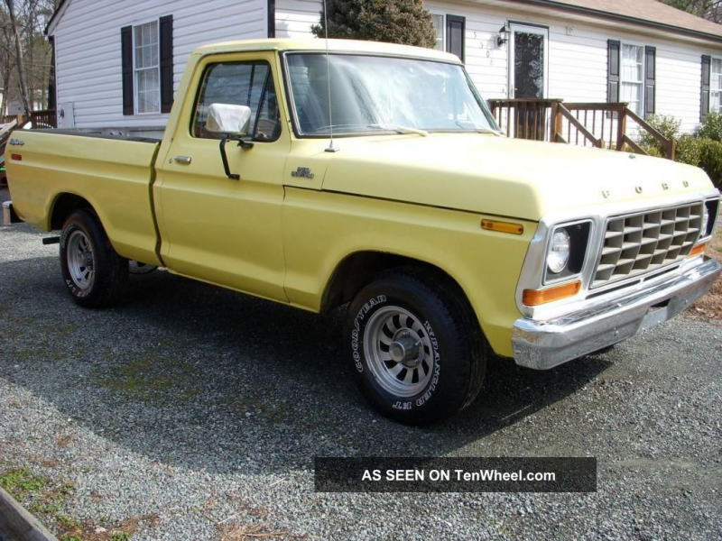 1979 Ford F100 2wd Short Bed Explorer 302 4 Speed F-100 photo