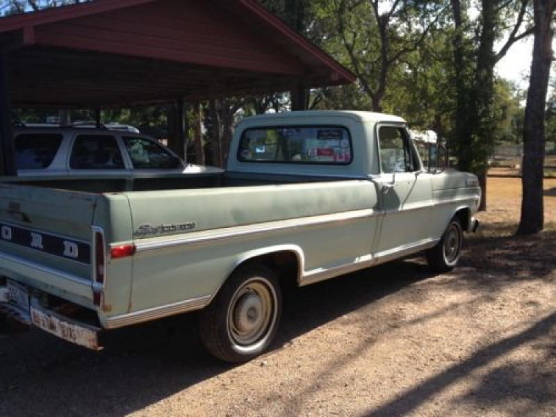 1971 Ford F100 Sport Custom, Extra long bed, 85,000 miles, US $6,500 ...