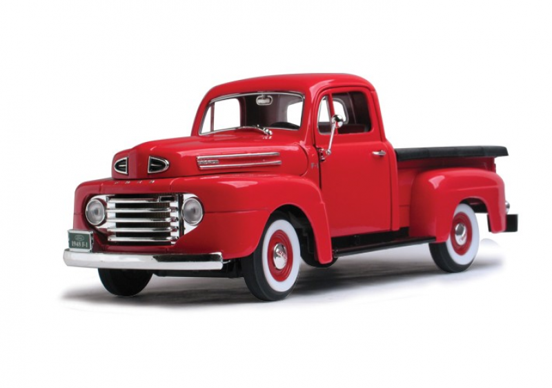 1948 Ford F-1 Pickup - red