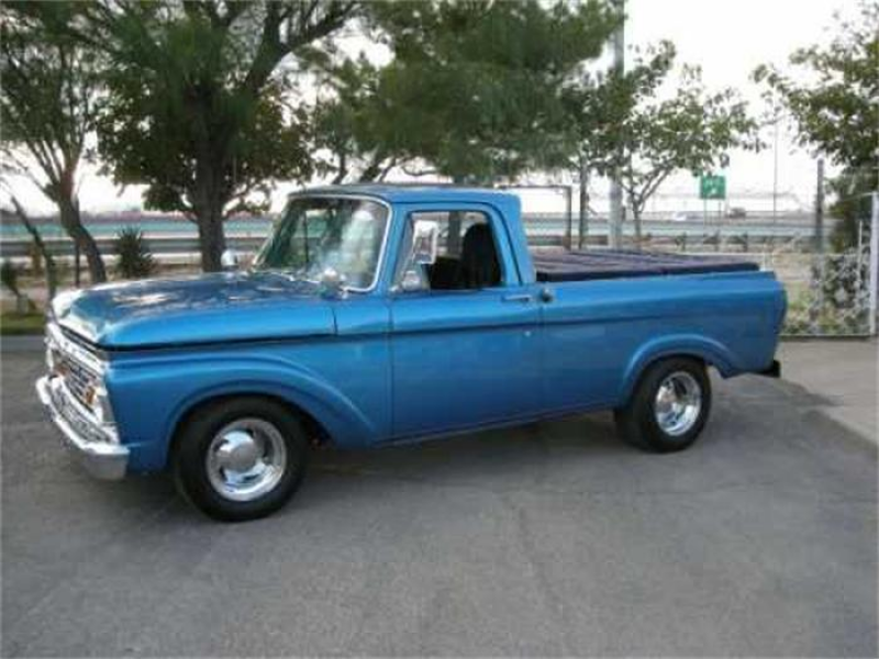 1963 Ford F100 For Sale | Blue 1963 Ford F-100 Classic Car in ...