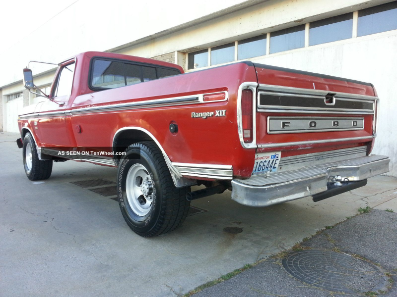 1976 Ford F250 Ranger Xlt 2wd 460 V8 Long Bed Automatic 76 F - 250 F ...
