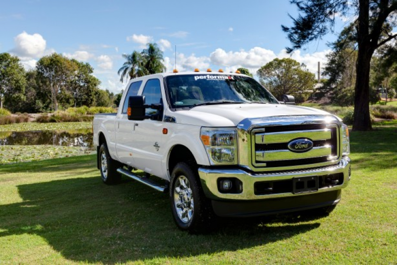 The Ford F-250 pickup will officially go on sale in Australia again ...