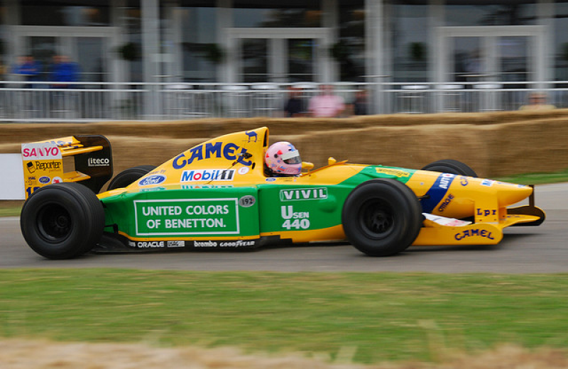 1992 Benetton-Ford B192 F1 car