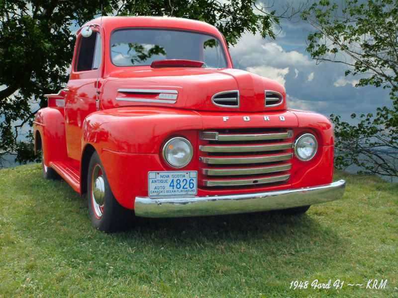 1948 Ford F1 - Transport Wallpaper Image featuring Cars