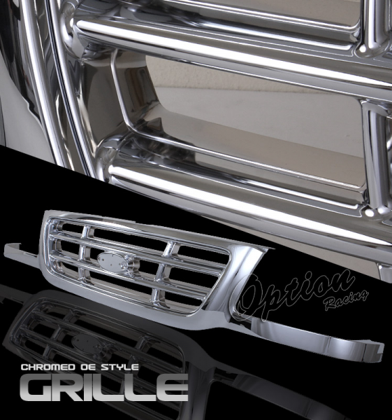 chrome front grill view all ford ranger front grills all ford ranger ...