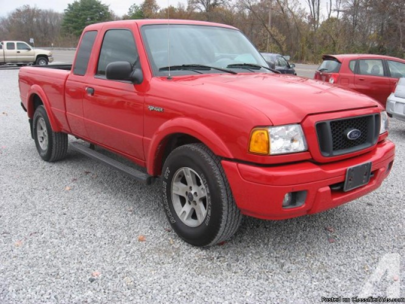 2004 FORD RANGER SUPERCAB 4X4 EDGE for sale in Deering, Illinois