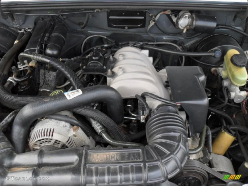 1993 Ford Ranger XLT Regular Cab 3.0 Liter OHV 12-Valve V6 Engine ...