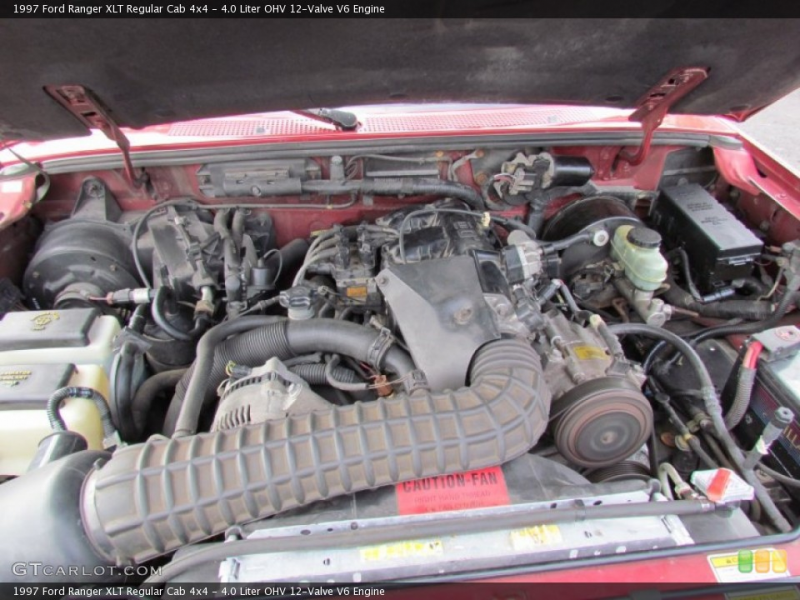 ... OHV 12-Valve V6 Engine on the 1997 Ford Ranger XL Extended Cab 4x4