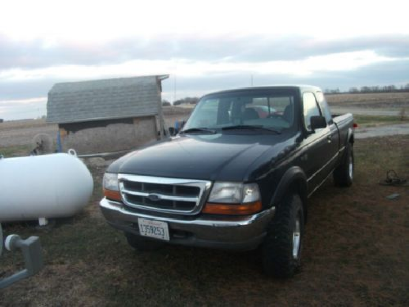 1999 Ford Ranger XLT 4X4 new tires and wheels good running truck, US $ ...