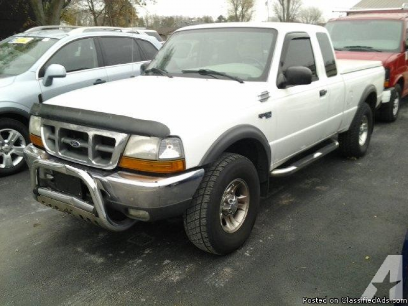 2000 Ford Ranger, 4x4 ext cab for sale in Bass Lake, Indiana