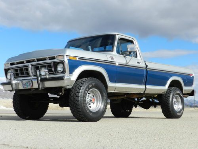 1977 FORD F250 RANGER XLT 4X4 HIGHBOY ORIGINAL WITH AIR CONDITIONING ...