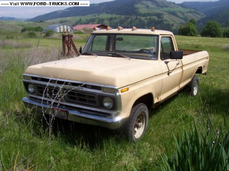 1976 Ford F150 4x4 - Dads old 76' F-150 4x4