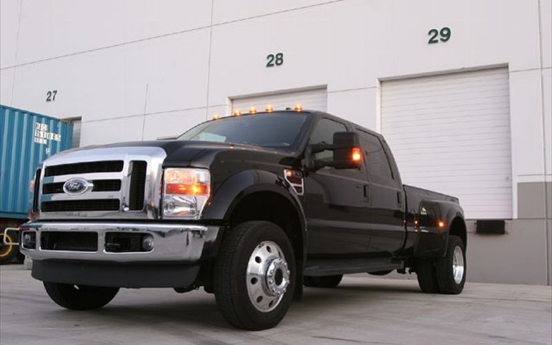 2008 Ford F 450 Lariat Left Side View