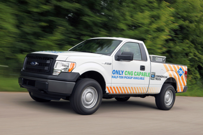 Ford fleet dealers are taking orders for the 2014 Ford F-150 CNG/LPG ...