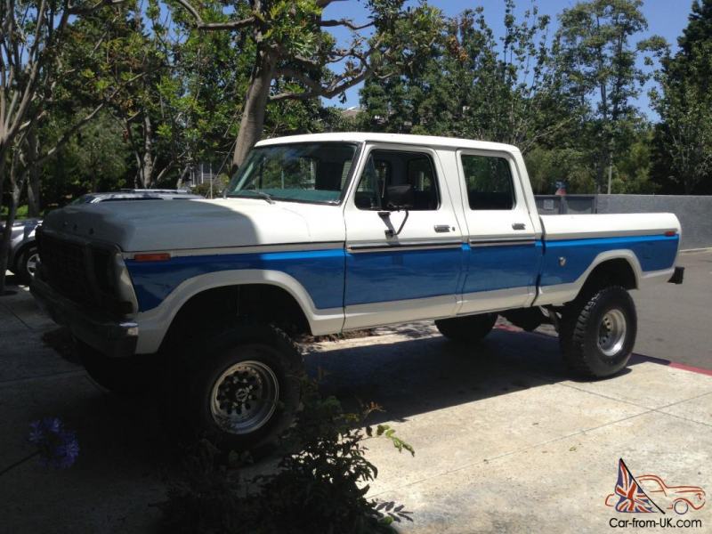 1978 Ford F 250 4x4, crew cab, short box for sale
