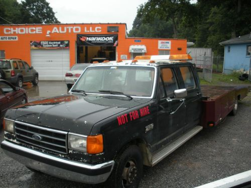 1990 FORD F350 DIESEL TOW TRUCK, US $3,500.00, image 1