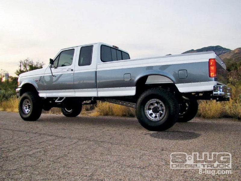 1995 Ford F250 Power Stroke Side View
