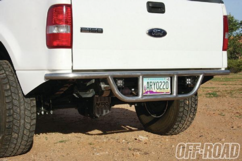 Ford F 150 With Rear Bumper Installed