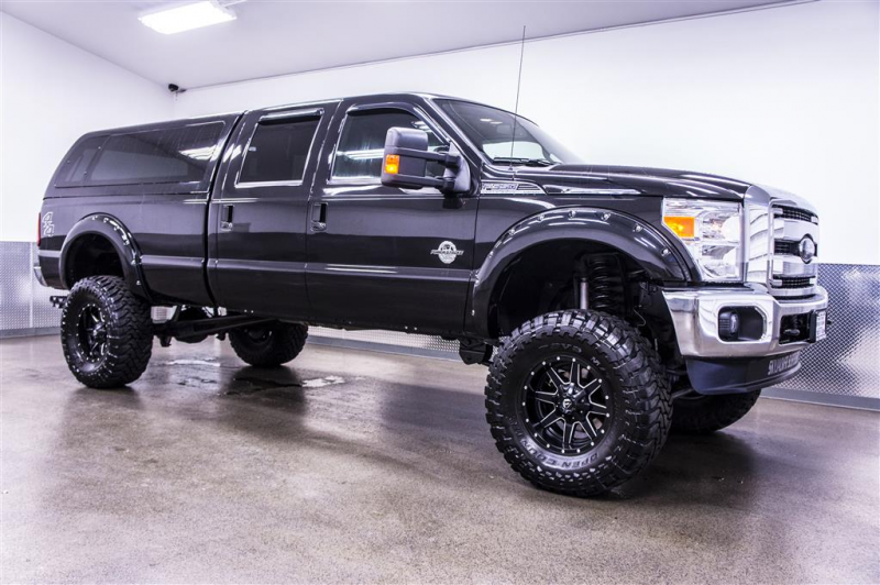 2012 Ford F-350 Lariat 4x4 Lifted & Loaded Powerstroke Diesel!