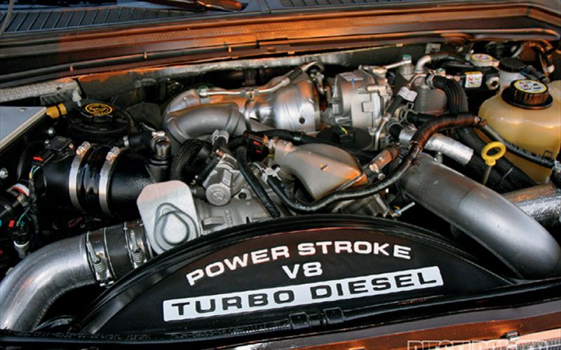 2008 Ford F350 Powerstroke Diesel Engine