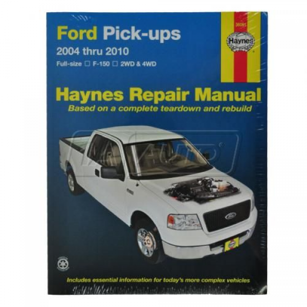 2010 Ford F150 Repair Manual ~ Ford F150 Truck Haynes Repair Manual ...