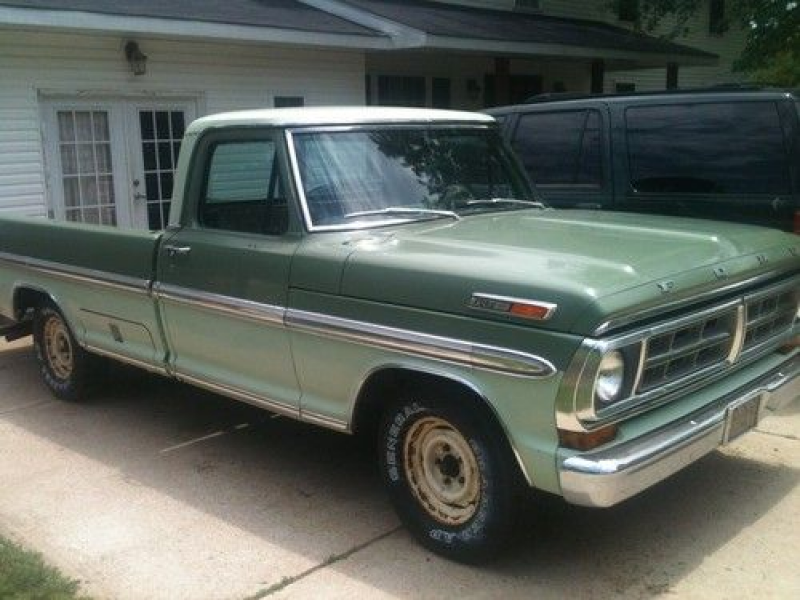 1971 ford ranger xlt f100 on 2040cars year 1971 mileage 26000 color ...