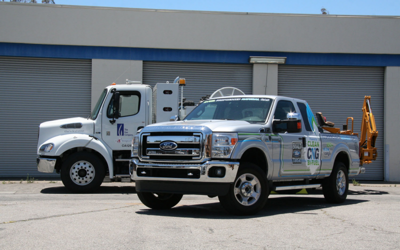 2011 Ford F250 Westport Cng Gas Company Truck