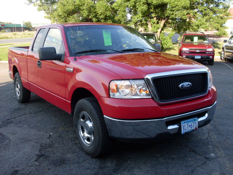 2008 Ford F150 Red 2WD