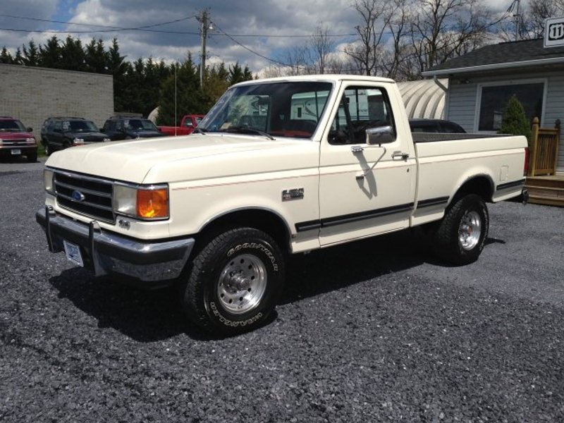 ... mount crawford ford used 1990 ford f 150 styleside 4wd white automatic