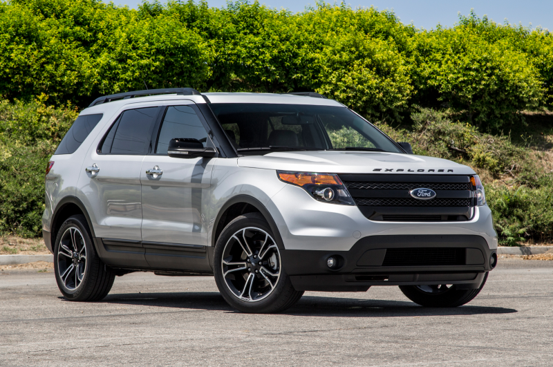 2013 Ford Explorer Sport Ecoboost 4Wd Front View