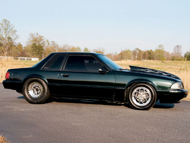 1991 Ford Mustang Side View