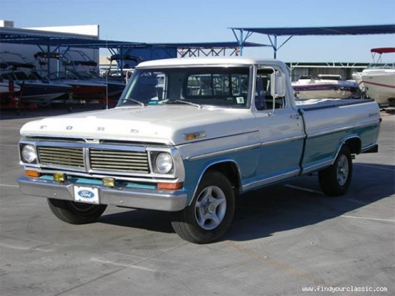 1970 Ford F100 Long Bed, Pickup