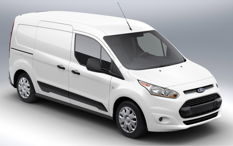 2014 Ford Transit Connect Van Front View 05